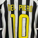 Shop 2003/04 JUVENTUS DEL PIERO #10 HOME SHIRT (L) NIKE, classic football shirts, vintage football shirts & retro soccer jerseys at Cult Kits