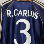 Shop 1998/99 REAL MADRID R.CARLOS #3 THIRD SHIRT (XL) ADIDAS, classic football shirts, vintage football shirts & retro soccer jerseys at Cult Kits