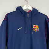1998/99 BARCELONA 1/4 ZIP (S) NIKE