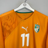 2010/11 IVORY COAST DROGBA #11 HOME SHIRT (XL) PUMA