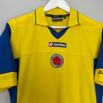 Shop 2003/04 COLOMBIA HOME SHIRT (M) LOTTO, classic football shirts, vintage football shirts & retro soccer jerseys at Cult Kits