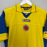 Shop 2003/04 COLOMBIA HOME SHIRT (M) LOTTO, classic football shirts, vintage football shirts & retro soccer jerseys at Cult Kits