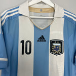 Shop 2011/12 ARGENTINA MESSI #10 HOME SHIRT (M) ADIDAS, classic football shirts, vintage football shirts & retro soccer jerseys at Cult Kits