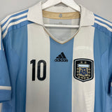 Shop 2011/12 ARGENTINA MESSI #10 HOME SHIRT (M) ADIDAS, classic football shirts, vintage football shirts & retro soccer jerseys at Cult Kits