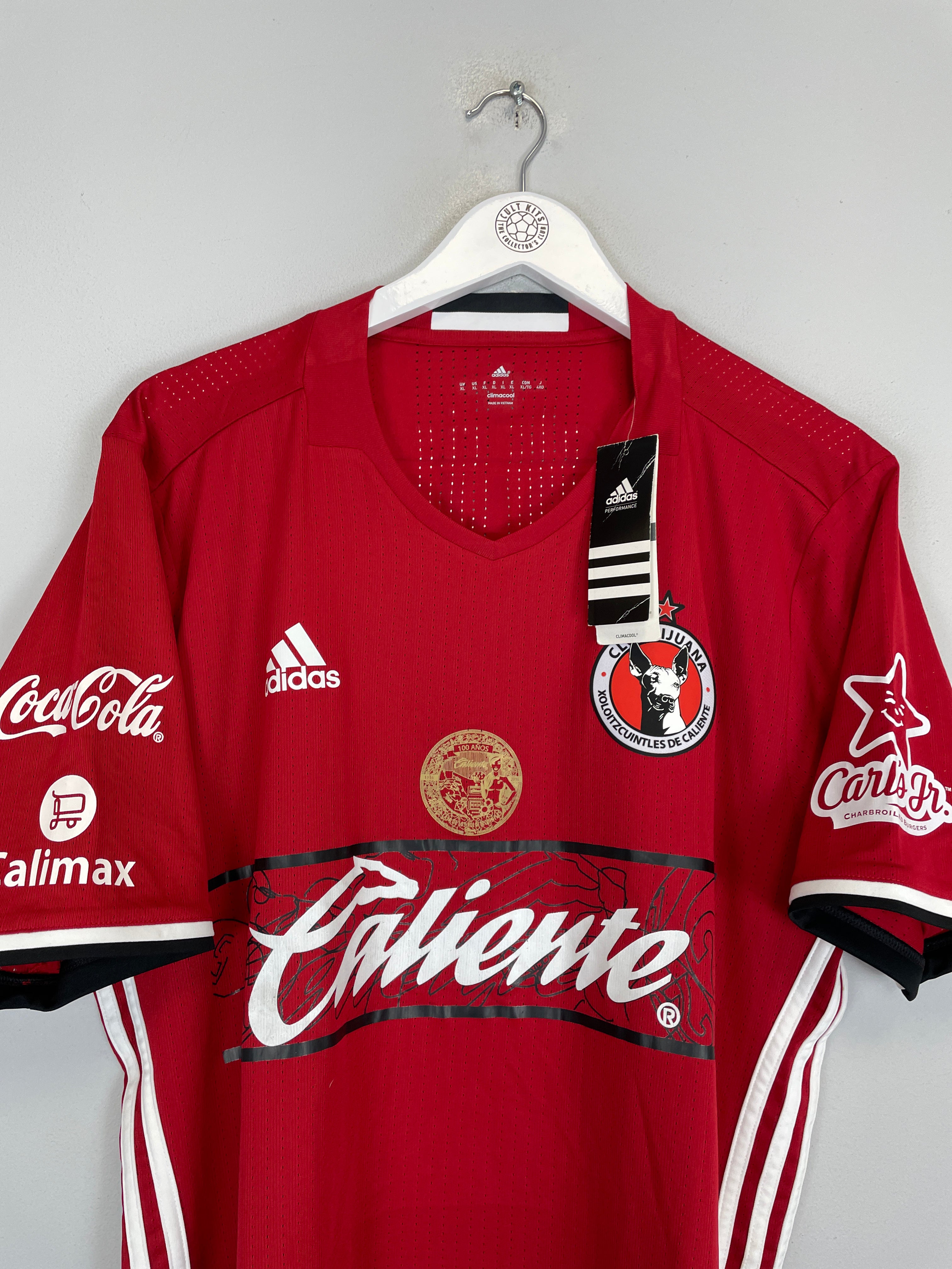 Shop 2016/17 CLUB TIJUANA *BNWT* PLAYER ISSUE HOME SHIRT (XL) ADIDAS, classic football shirts, vintage football shirts & retro soccer jerseys at Cult Kits