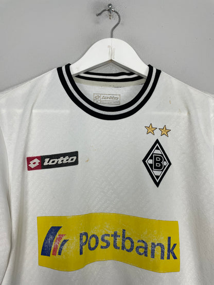 2010/11 MONCHENGLADBACH LECKIE #20 *MATCH ISSUED + SIGNED* HOME SHIRT (M) LOTTO