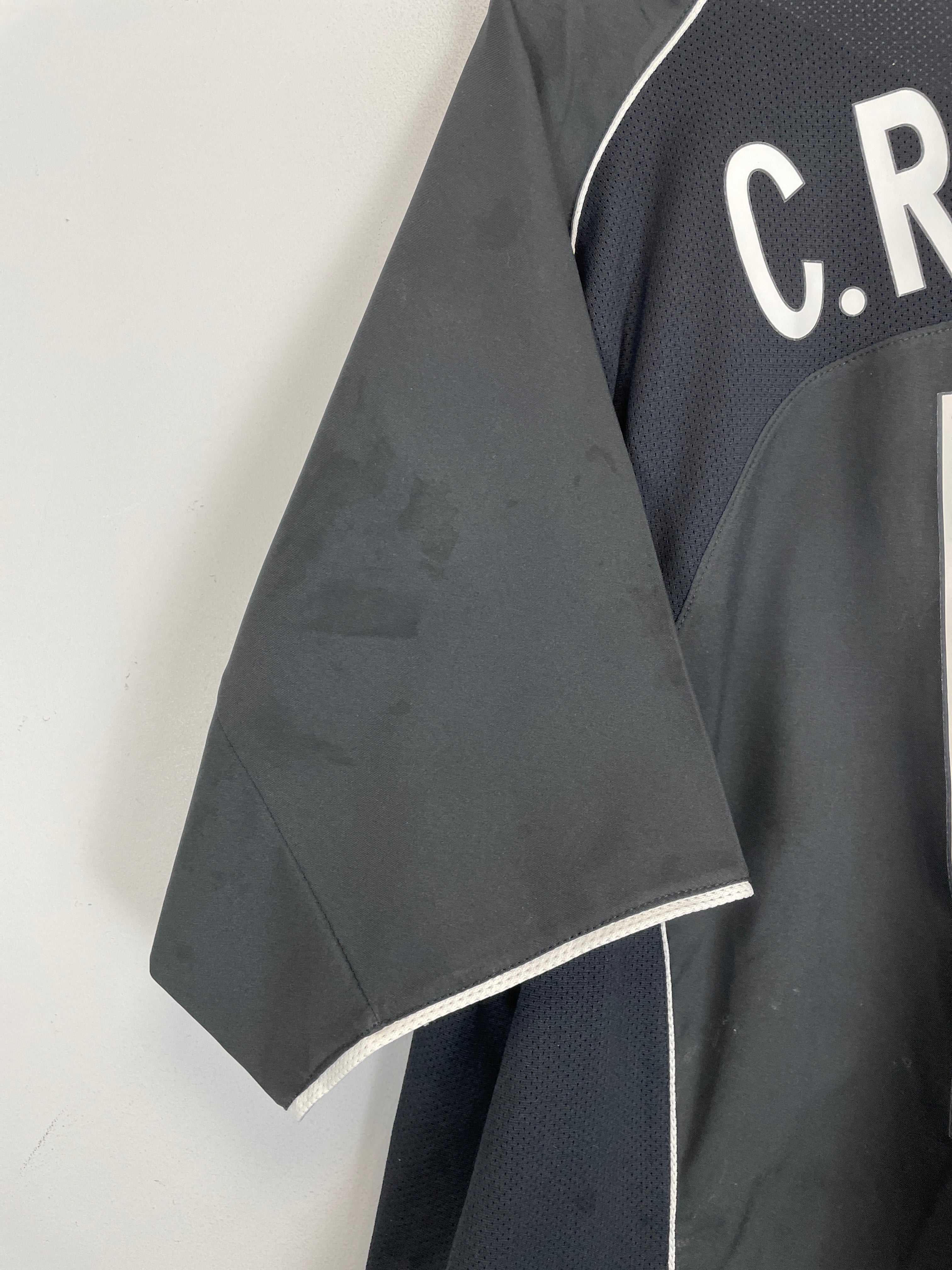 Shop 2004 PORTUGAL C.RONALDO #17 ANTI RACISM SHIRT (XL) NIKE, classic football shirts, vintage football shirts & retro soccer jerseys at Cult Kits