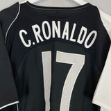 Shop 2004 PORTUGAL C.RONALDO #17 ANTI RACISM SHIRT (XL) NIKE, classic football shirts, vintage football shirts & retro soccer jerseys at Cult Kits