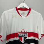 Shop 2015/16 SAO PAULO HOME SHIRT (M) UNDER ARMOUR, classic football shirts, vintage football shirts & retro soccer jerseys at Cult Kits