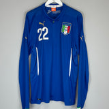 2014/15 ITALY DESTRO #22 L/S HOME SHIRT (XL) PUMA