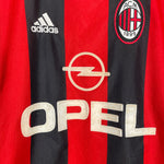 Shop 1998/00 AC MILAN MALDINI #3 HOME SHIRT (M) ADIDAS, classic football shirts, vintage football shirts & retro soccer jerseys at Cult Kits