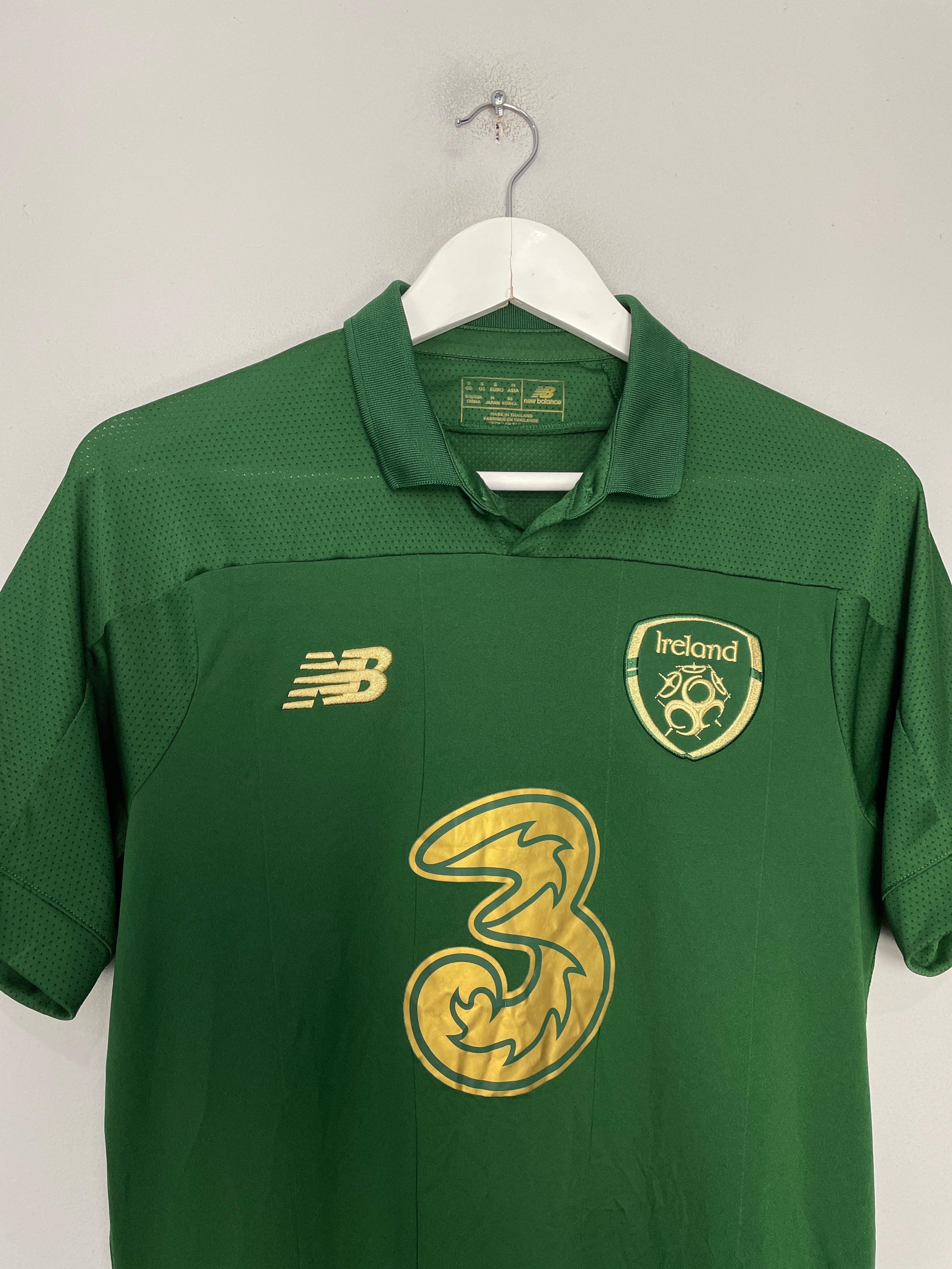 Shop 2019/20 IRELAND HOME SHIRT (S) NEW BALANCE, classic football shirts, vintage football shirts & retro soccer jerseys at Cult Kits