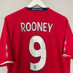 Shop 2008/10 ENGLAND ROONEY #9 AWAY SHIRT (L) UMBRO, classic football shirts, vintage football shirts & retro soccer jerseys at Cult Kits
