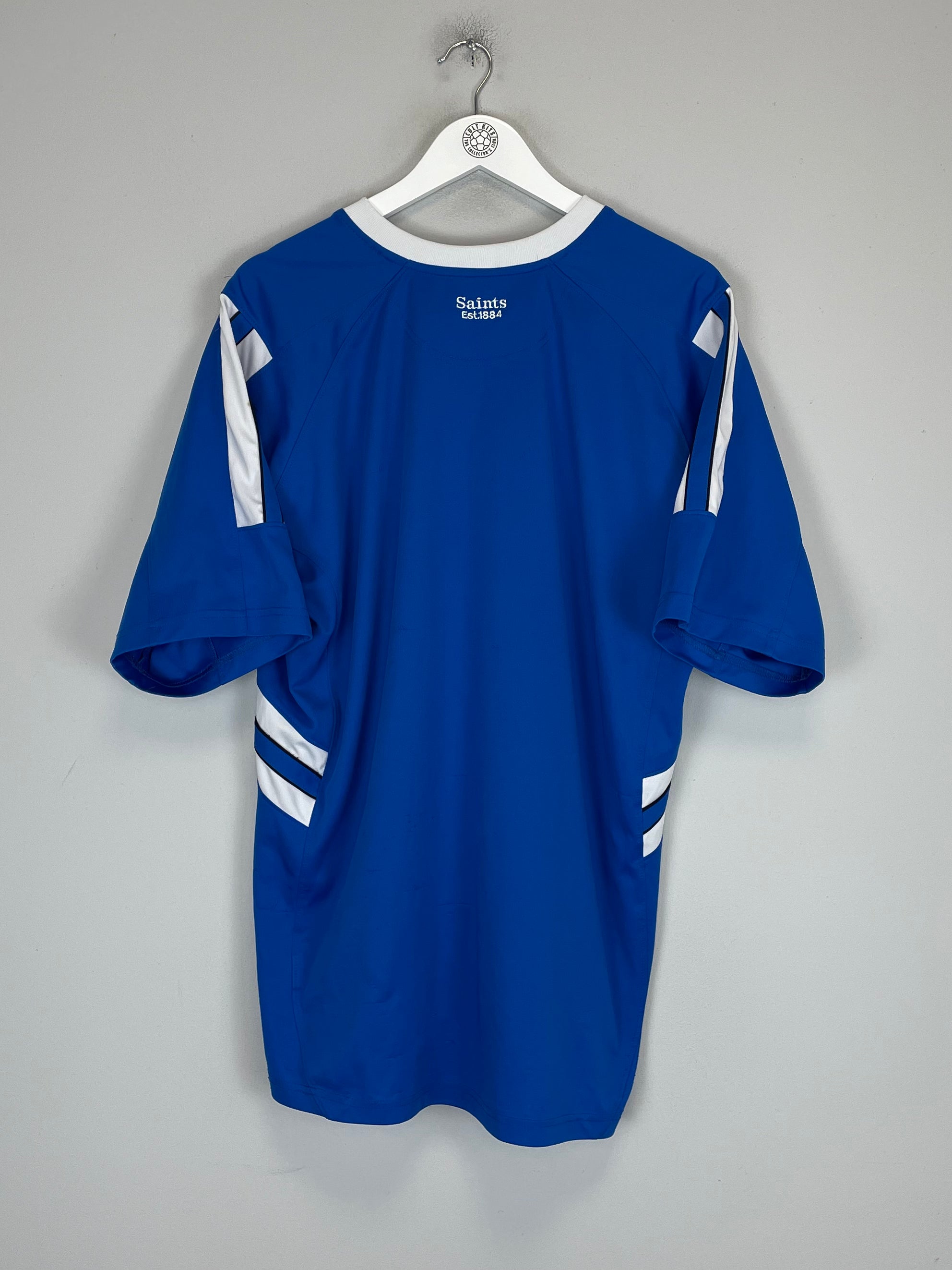 Shop 2005/06 ST JOHNSTONE *SIGNED* HOME SHIRT (XL) XARA, classic football shirts, vintage football shirts & retro soccer jerseys at Cult Kits