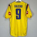 2009/10 COLOMBIA FALCAO #9 HOME SHIRT (L) LOTTO