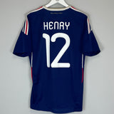 2009/10 FRANCE HENRY #12 HOME SHIRT (M) ADIDAS