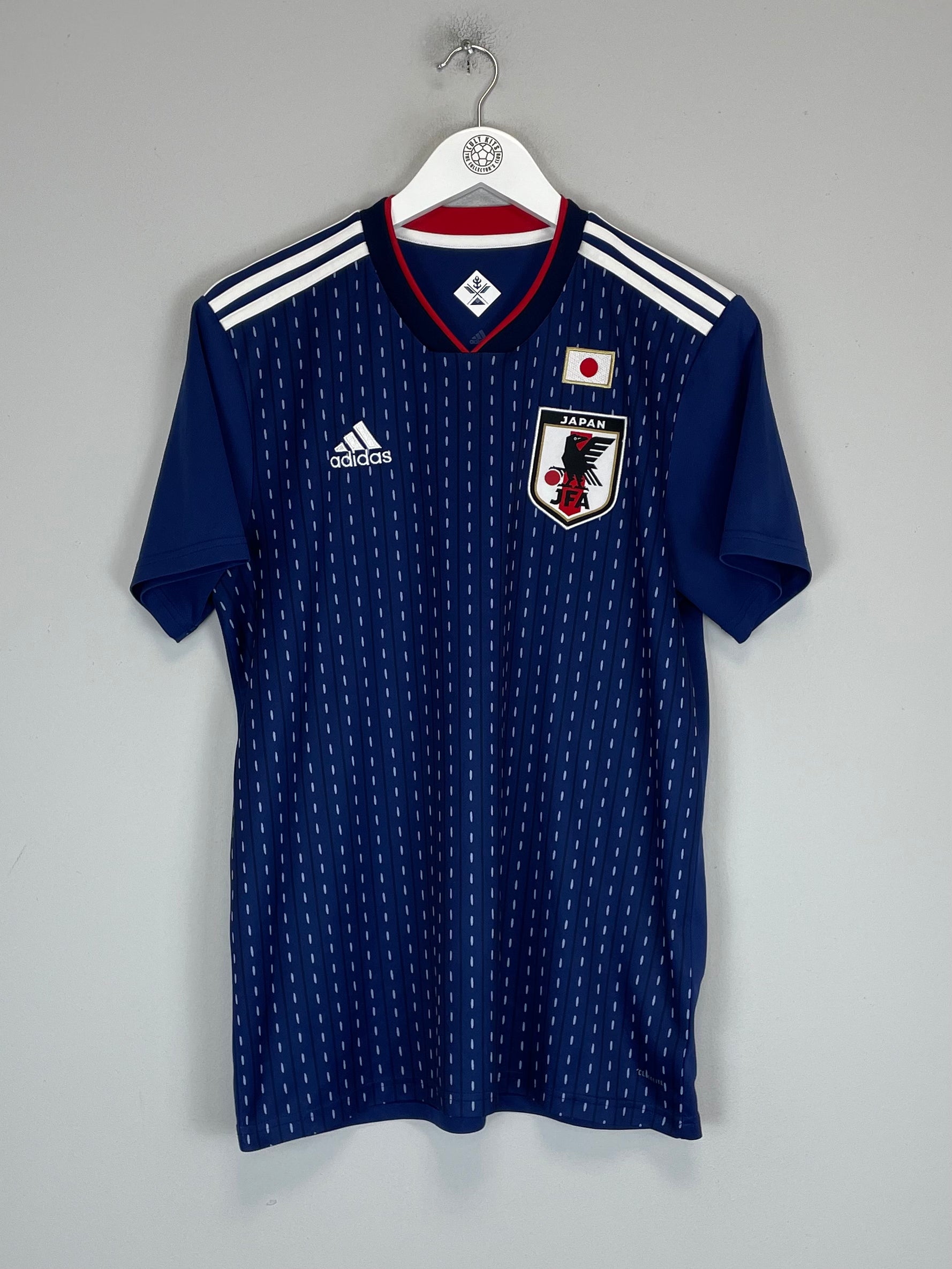 Shop 2018/19 JAPAN HOME SHIRT (M) ADIDAS, classic football shirts, vintage football shirts & retro soccer jerseys at Cult Kits