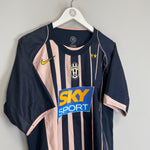 Shop 2004/05 JUVENTUS CANNAVARO #28 AWAY SHIRT (M) NIKE, classic football shirts, vintage football shirts & retro soccer jerseys at Cult Kits