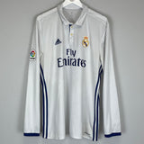 2016/17 REAL MADRID RONALDO #7 L/S HOME SHIRT (XL) ADIDAS
