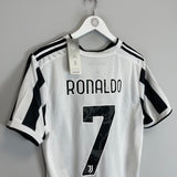 Shop 2020/21 JUVENTUS RONALDO #7 *BNWT* HOME SHIRT (L) ADIDAS, classic football shirts, vintage football shirts & retro soccer jerseys at Cult Kits