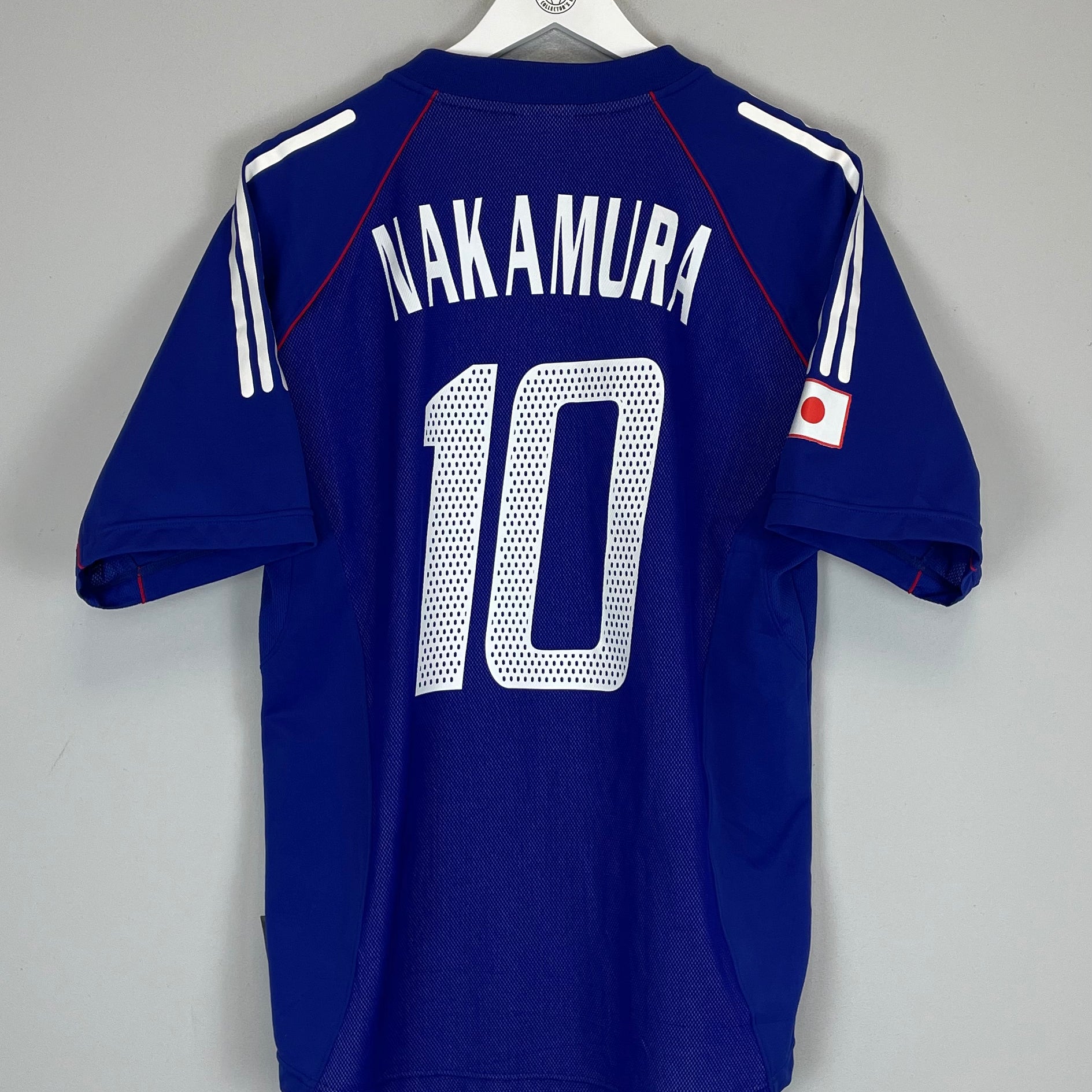 Shop 2002/04 JAPAN NAKAMURA #10 HOME SHIRT (L) ADIDAS, classic football shirts, vintage football shirts & retro soccer jerseys at Cult Kits