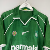 Shop 2000/01 PALMEIRAS HOME SHIRT (L) RHUMMEL, classic football shirts, vintage football shirts & retro soccer jerseys at Cult Kits