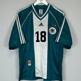 1998/00 GERMANY KLINSMANN #18 AWAY SHIRT (L) ADIDAS
