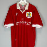 1996/97 BRISTOL CITY *CENTENARY* HOME SHIRT (L) LOTTO