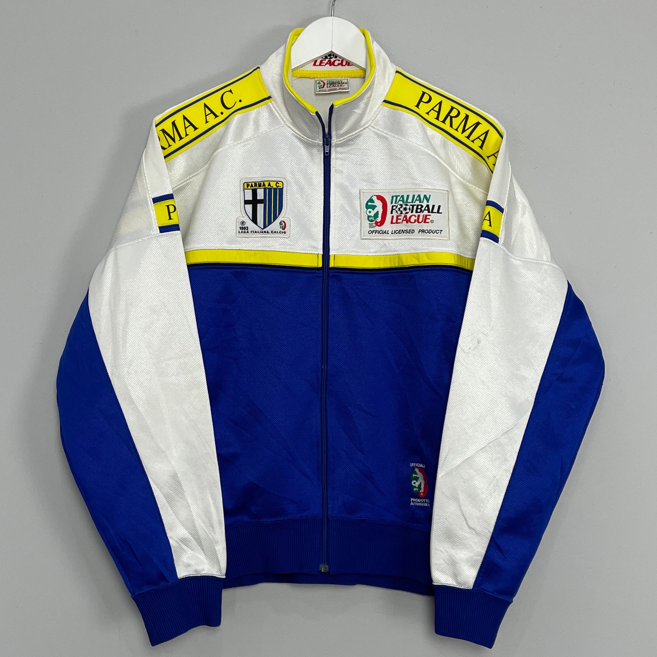 Shop 1998/99 PARMA TRACK JACKET (M) IFL, classic football shirts, vintage football shirts & retro soccer jerseys at Cult Kits