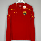 2010/11 NORTH MACEDONIA *BNWT* L/S HOME SHIRT (M) PUMA