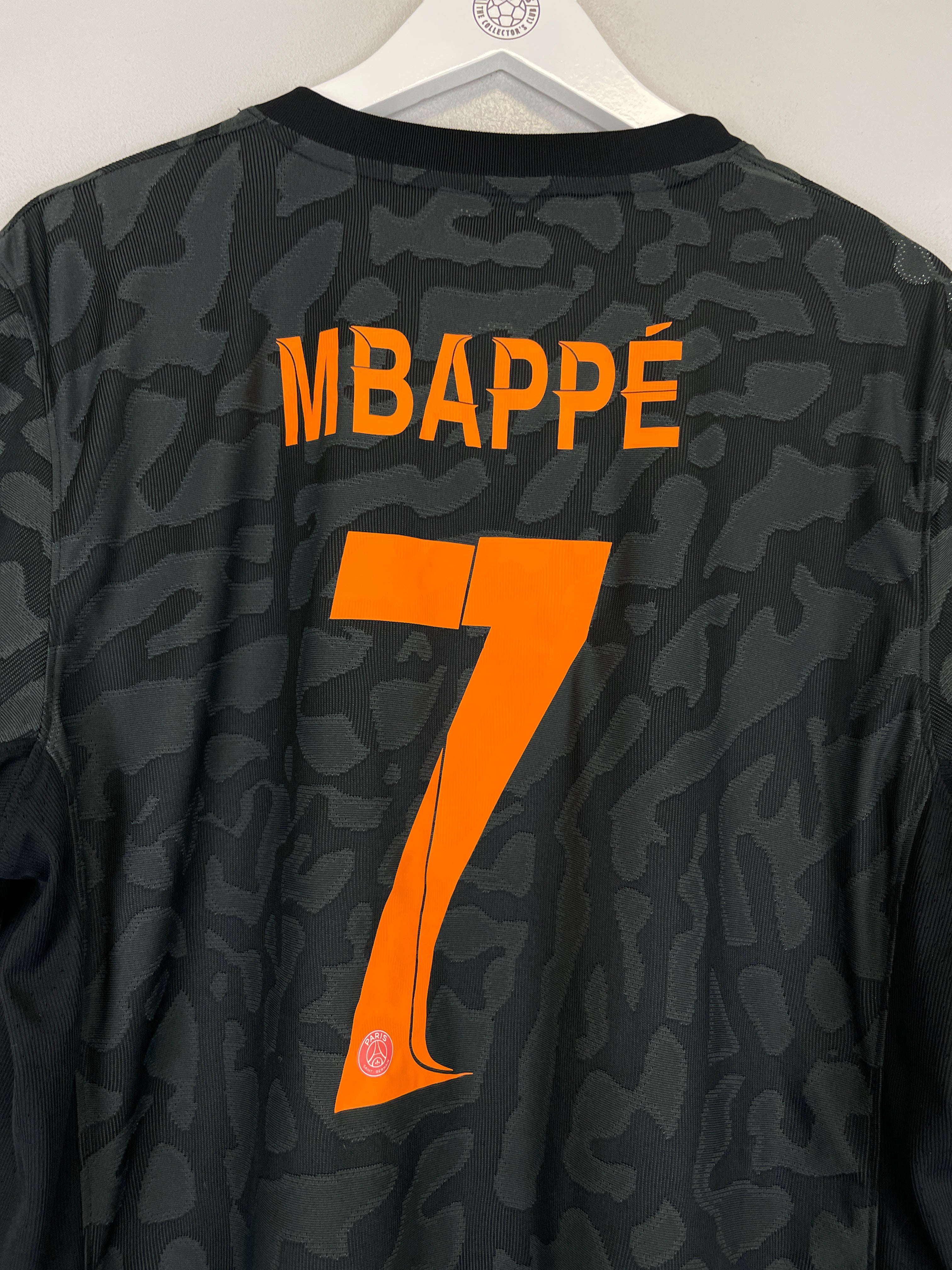 Shop 2023/24 PSG MBAPPE #7 THIRD SHIRT (XL) JORDAN, classic football shirts, vintage football shirts & retro soccer jerseys at Cult Kits