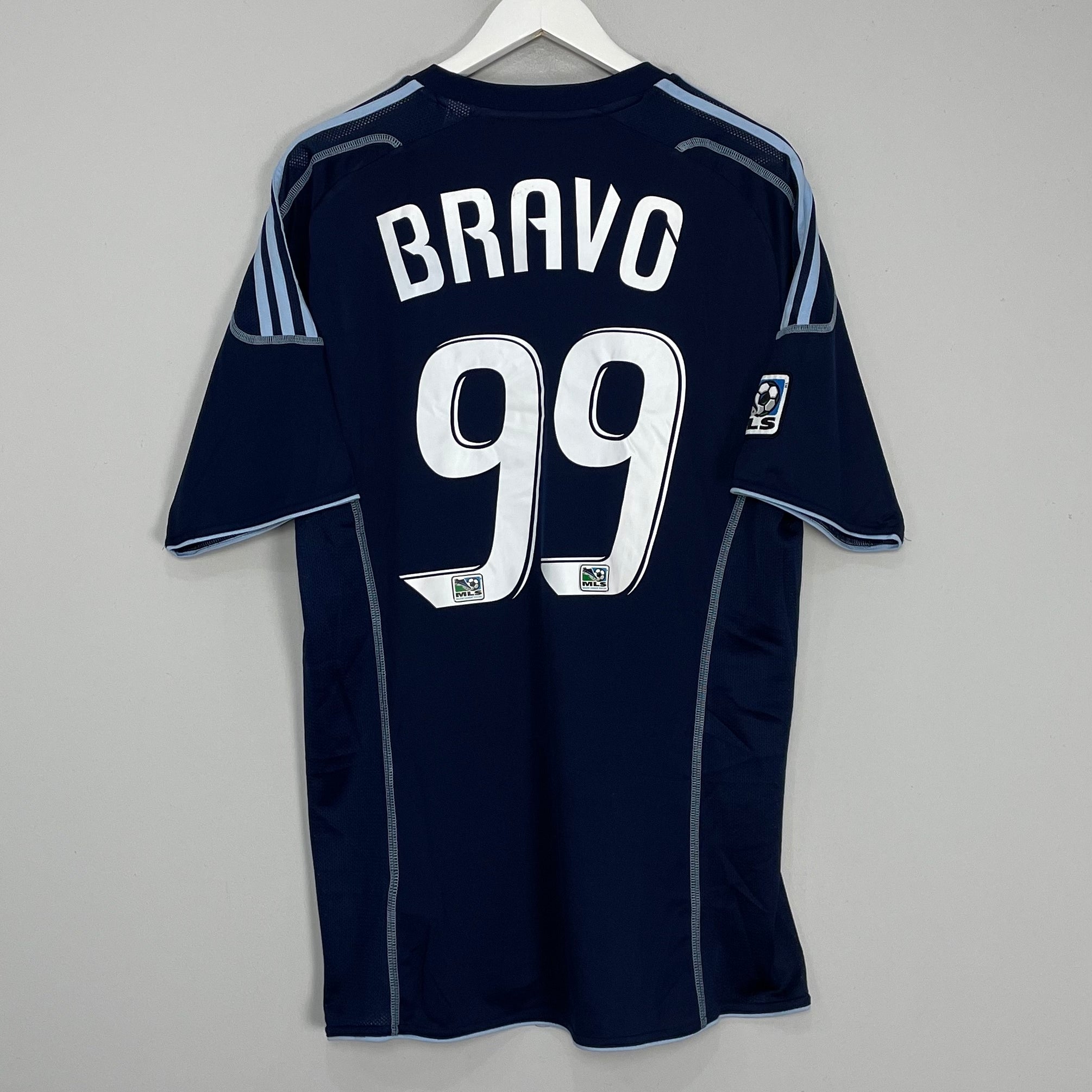 Shop 2012/13 KANSAS CITY BRAVO #99 AWAY SHIRT (L) ADIDAS, classic football shirts, vintage football shirts & retro soccer jerseys at Cult Kits