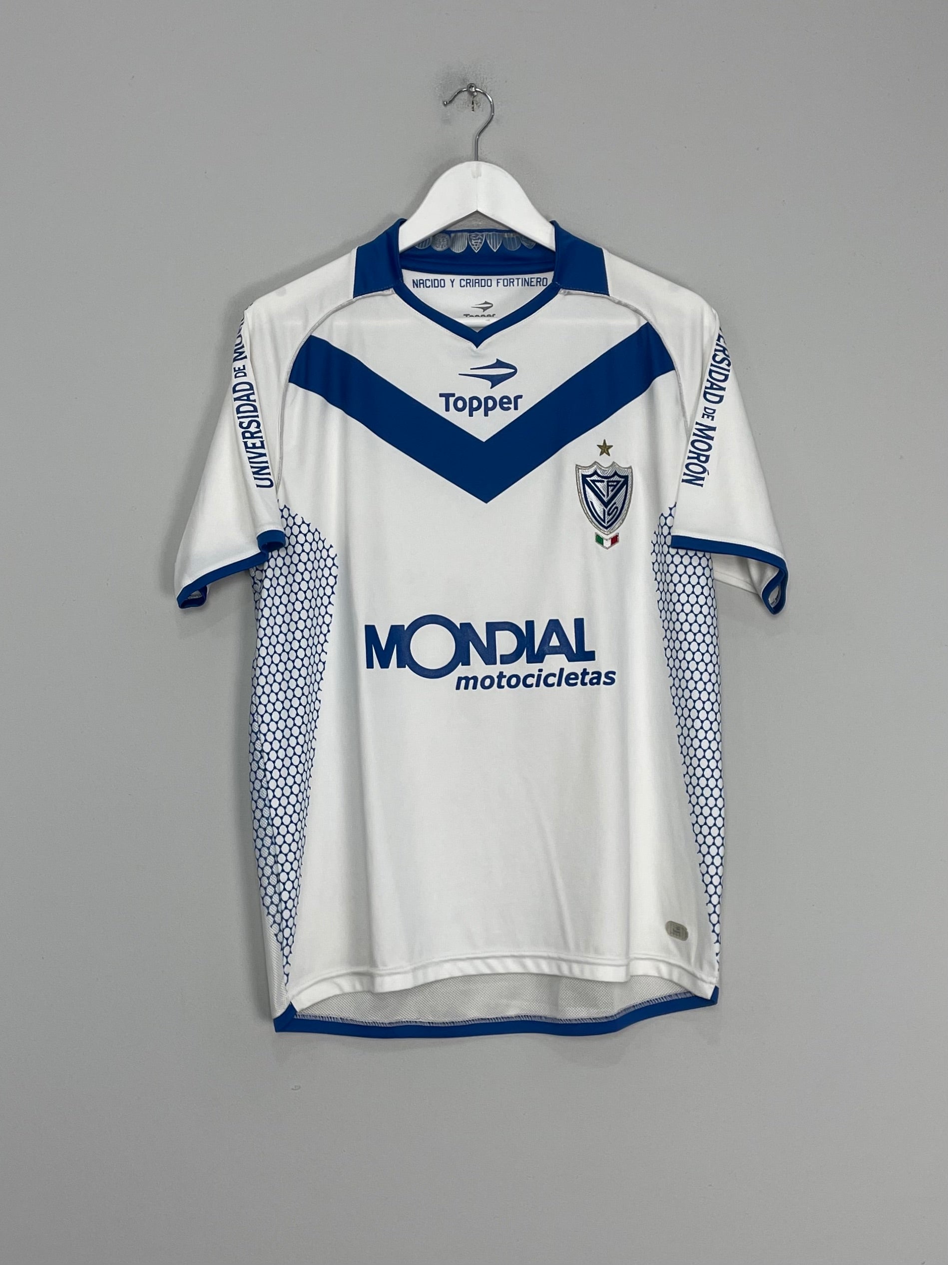 2011/12 VELEZ SARSFIELD HOME SHIRT (S) TOPPER