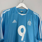 2003/04 MARSEILLE DROGBA #11 AWAY SHIRT (L) ADIDAS