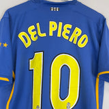 2007/08 JUVENTUS DEL PIERO #10 AWAY SHIRT (L) NIKE