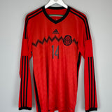 2014/15 MEXICO J.HERNANDEZ #14 L/S AWAY SHIRT (L) ADIDAS