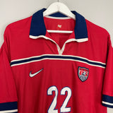 Shop 1998/99 USA LALAS #22 AWAY SHIRT (L) NIKE, classic football shirts, vintage football shirts & retro soccer jerseys at Cult Kits