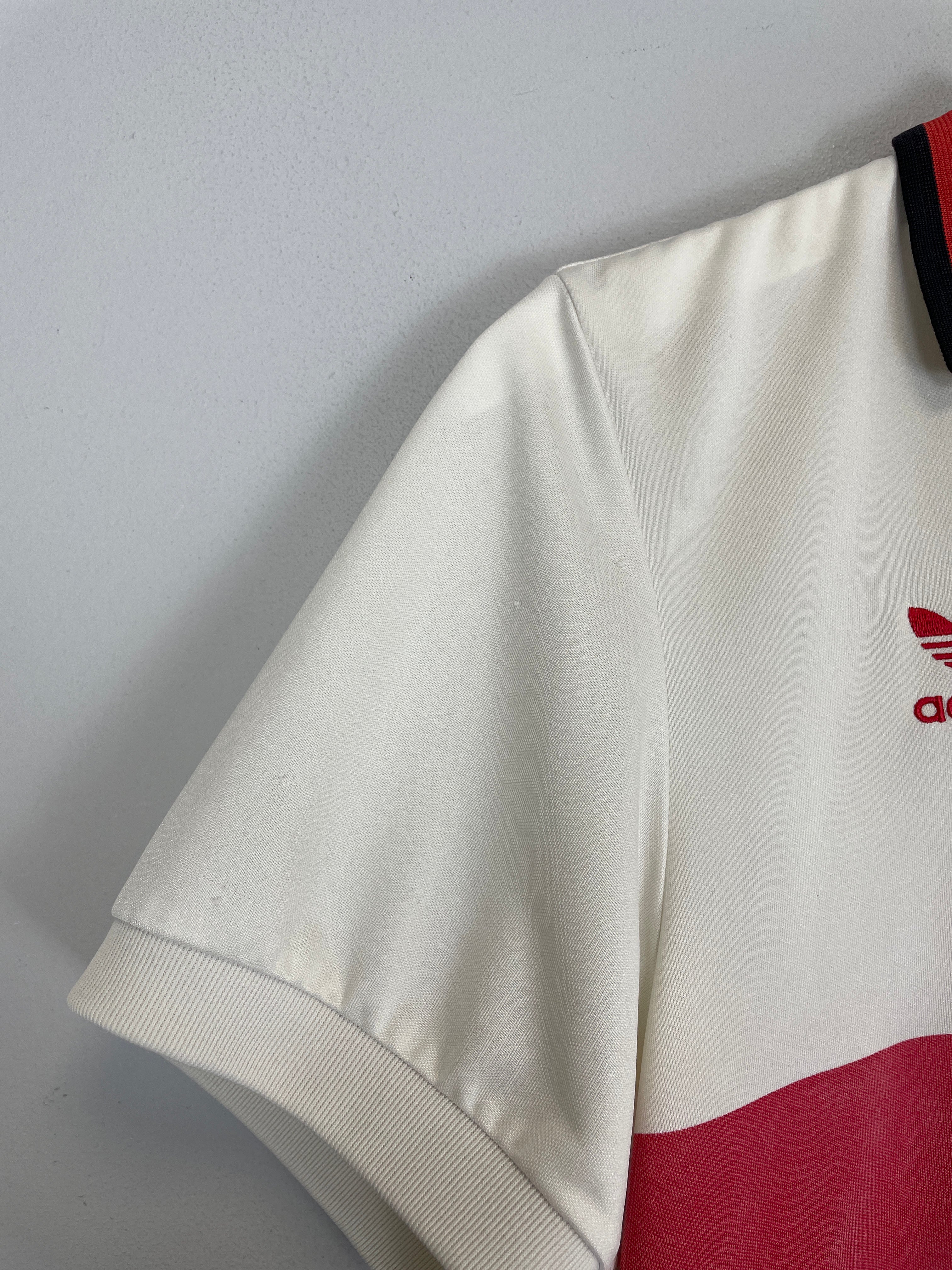 Shop 1992/93 AC MILAN #6 ADIDAS ORIGINALS AWAY SHIRT (S), classic football shirts, vintage football shirts & retro soccer jerseys at Cult Kits