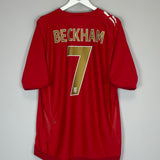 2006/08 ENGLAND BECKHAM #7 AWAY SHIRT (XL) UMBRO