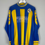 Shop 2002 CASSO CALCIO CAMPANIA #19 L/S HOME SHIRT (XL) DEVIS, classic football shirts, vintage football shirts & retro soccer jerseys at Cult Kits