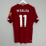 Shop 2019/20 LIVERPOOL M.SALAH #11 HOME SHIRT (M) NEW BALANCE, classic football shirts, vintage football shirts & retro soccer jerseys at Cult Kits