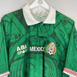 1997/98 MEXICO HOME SHIRT (L) ABA SPORT