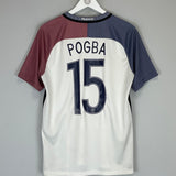 2016/17 FRANCE POGBA #15 AWAY SHIRT (M) NIKE