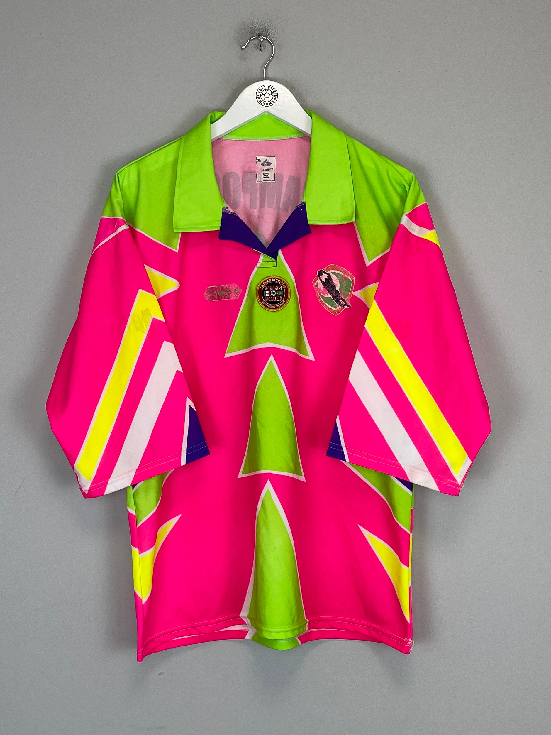 Shop 2004 JORGE CAMPOS #1 'ROMARIO FAREWELL MATCH' *SIGNED* SHIRT (XL), classic football shirts, vintage football shirts & retro soccer jerseys at Cult Kits
