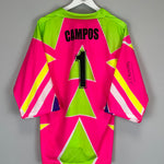 Shop 2004 JORGE CAMPOS #1 'ROMARIO FAREWELL MATCH' *SIGNED* SHIRT (XL), classic football shirts, vintage football shirts & retro soccer jerseys at Cult Kits