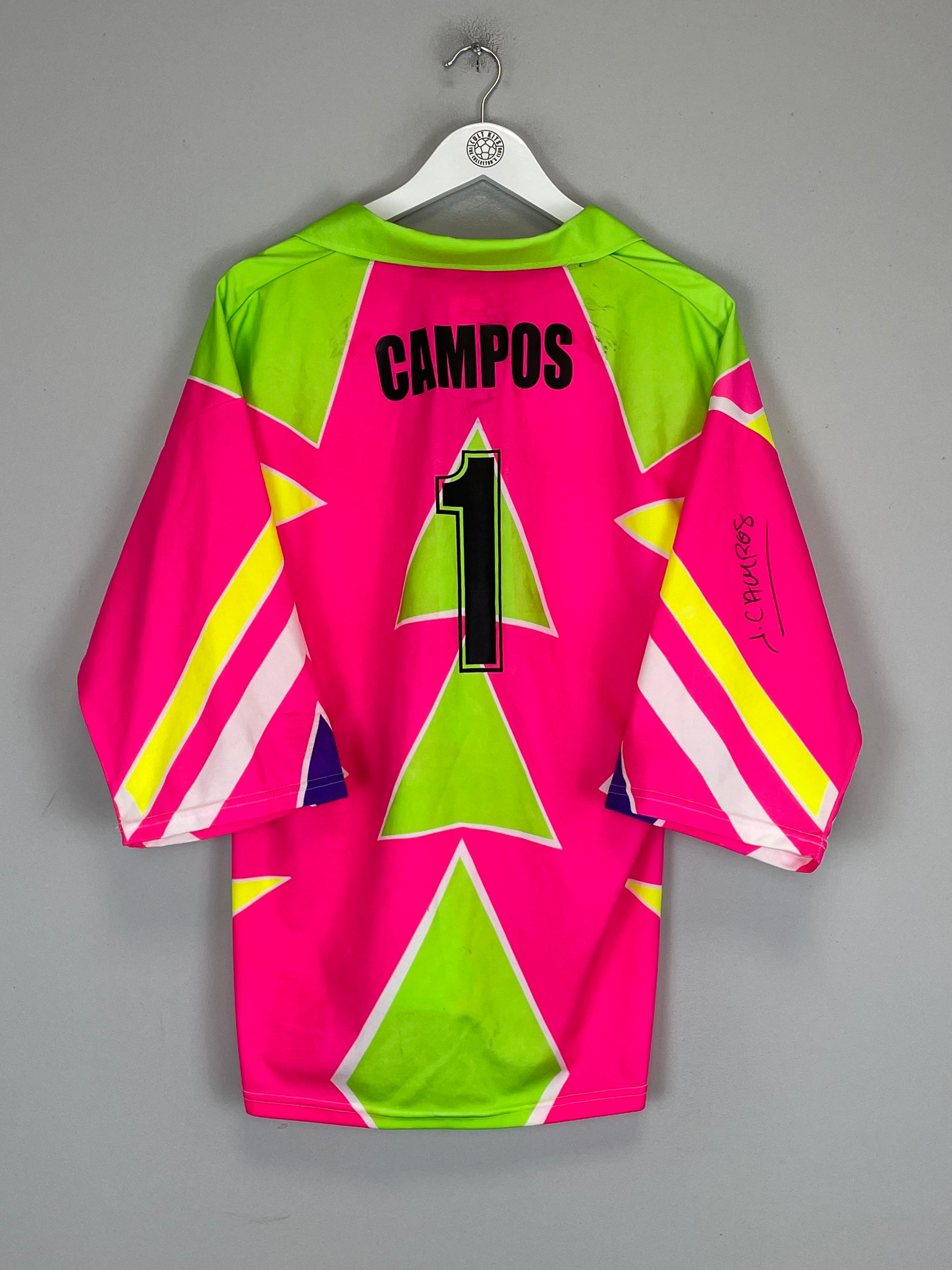 Shop 2004 JORGE CAMPOS #1 'ROMARIO FAREWELL MATCH' *SIGNED* SHIRT (XL), classic football shirts, vintage football shirts & retro soccer jerseys at Cult Kits