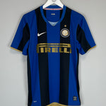 Shop 2008/09 INTER MILAN CHIVU #26 HOME SHIRT (M) NIKE, classic football shirts, vintage football shirts & retro soccer jerseys at Cult Kits
