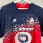 Shop 2019/20 LILLE OSIMHEN #7 HOME SHIRT (L) NEW BALANCE, classic football shirts, vintage football shirts & retro soccer jerseys at Cult Kits