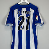 2002/03 DEPORTIVO LA CORUNA VALERON #21 HOME SHIRT (L) JOMA