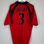 Shop 2001/02 AC MILAN MALDINI #3 THIRD SHIRT (XL) ADIDAS, classic football shirts, vintage football shirts & retro soccer jerseys at Cult Kits